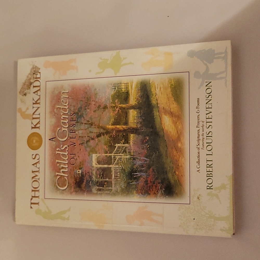 Thomas Kinkade A Child's Garden of Verses Book